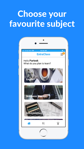 ExtraClass Screen 2
