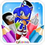 Sonic Coloring Kids Books icon
