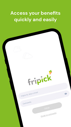Android application Fripick - Food & Benefits screenshort