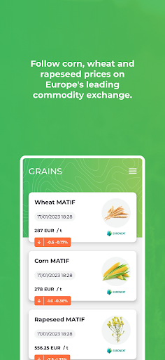 Android application Agribroker screenshort