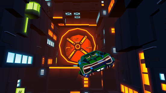 Neon Flytron: Simulateur de voiture volante Cyberpunk