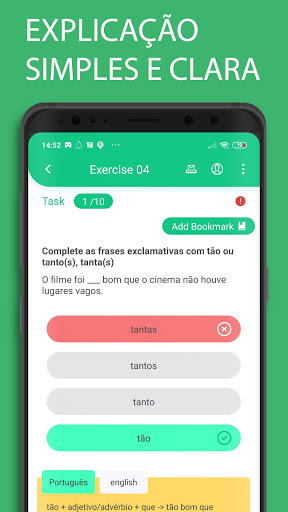 Portugues free exercise