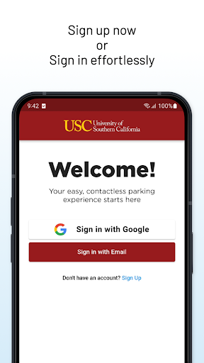 USC Village Parking Screen 3