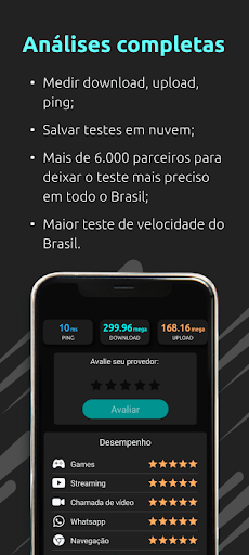 Minha Conexão: Speed Test Screen 2