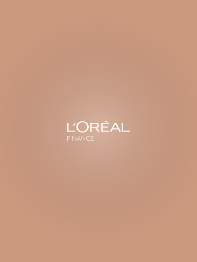 Screenshot of L'Oréal Finance, investors