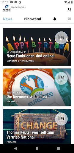 Android application Hensel Recycling GmbH screenshort