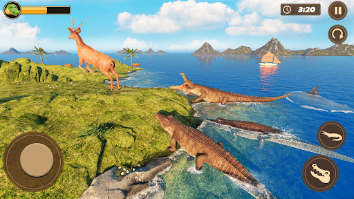 Angry Crocodile Animal Games