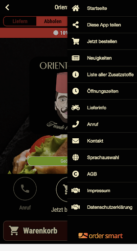 Orient Grills Screen 3
