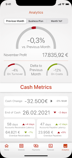 The Financial Navigator Screen 3