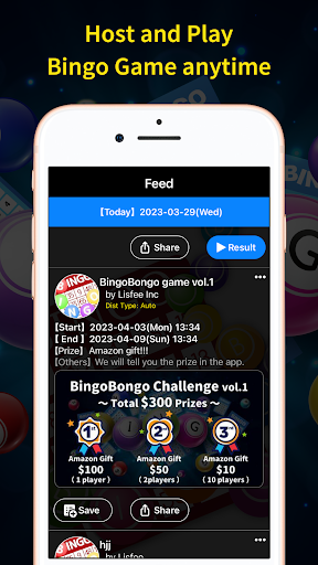 Android application BingoBongo - Bingo Game screenshort