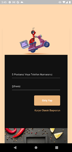 Hadi Kurye Screen 2