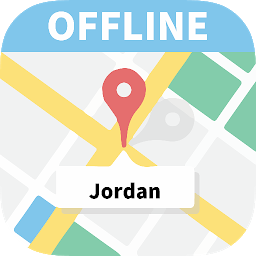 รูปไอคอน Jordan offline map