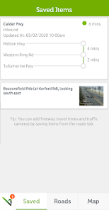Screenshot 2 VicTraffic android