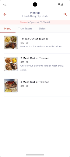 Food Almighty Screen 2