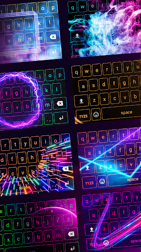 Neon Keyboard - Keyboard Theme Screen 3