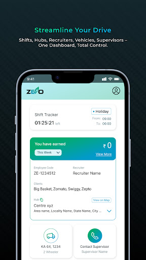 Zevo Pilot App Screen 2