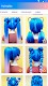 screenshot of Easy hairstyles step by step