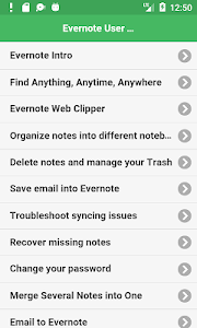 User Guide for Evernote Unknown