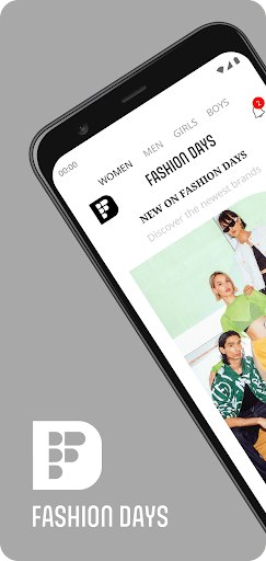 Screenshot of Fashion Days - online shopping