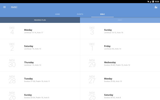 ReedleyMBC Screenshot
