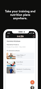 Kaizen Fitness App