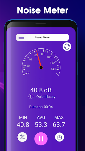 Android application Sound Meter - Sound Level Mete screenshort