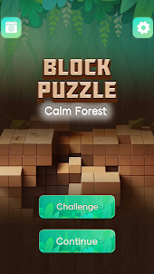 Block Puzzle Game: Calm Forest