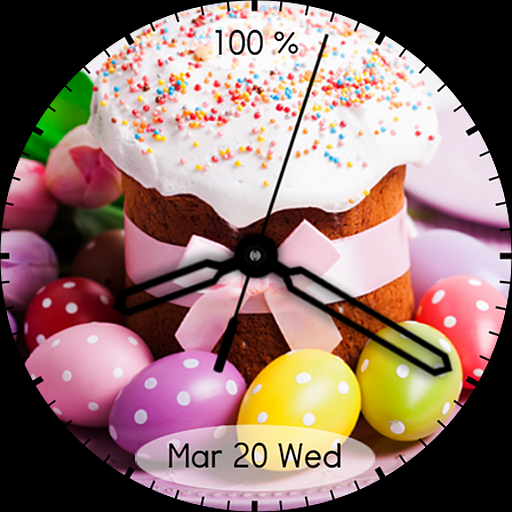 EY44 Easter Cake Analog Watch