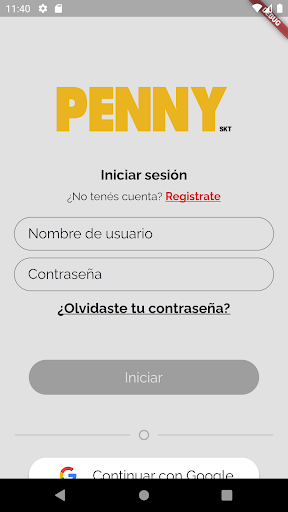 Android application Penny SKT screenshort