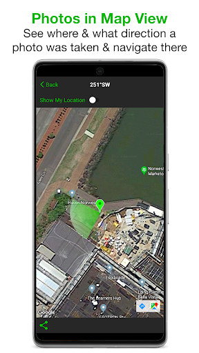 Screenshot of Solocator - GPS Field Camera