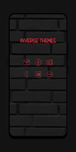 Red - Line Icon Pack Screen 3