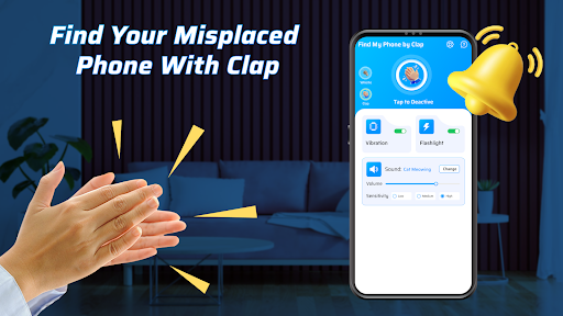 Find My Phone : Clap, Whistle Screen 3