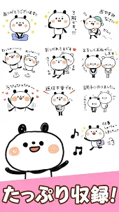 Charming bear Stickers