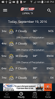 screenshot of KTRE 9 First Alert Weather