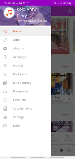 Kojo Antwi Music Songs & Album Screen 2