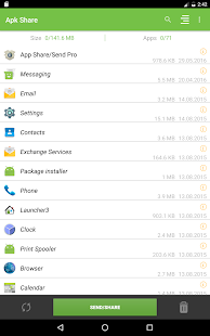 Apk Share Bluetooth - Send/Backup/Uninstall/Manage Screenshot