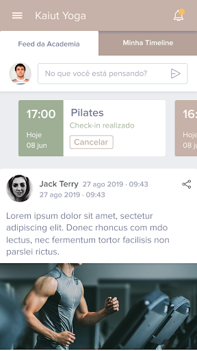 Android application Lotus Yoga Shala screenshort
