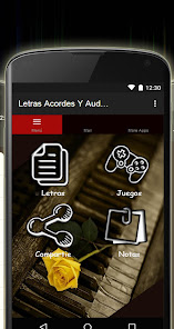 Captura 7 Letras Acordes Y Audios De Red android