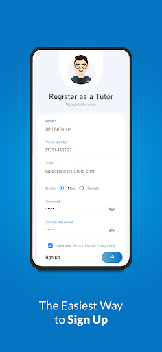 Caretutors - Hire Right Tutor Screen 2