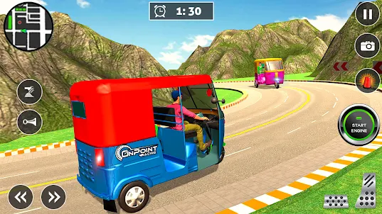 Auto Rickshaw Driving game 3d