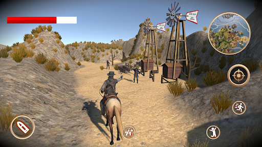 West Cowboy Horse Riding 3D Screenshot 3 - AppWisp.com