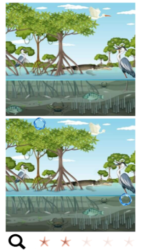 Spot a Difference Underwater Screen 2