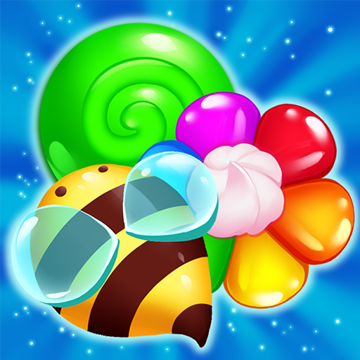 Candy Sweet Bee Puzzle Game  Icon
