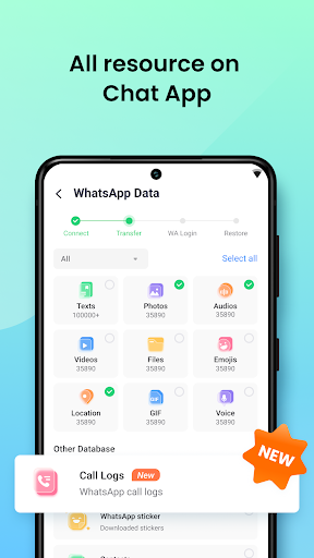 Screenshot of Mutsapper - Chat App Transfer
