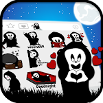 Cover Image of Télécharger Silly Grim Reaper Emoji Stickers 1.0 APK