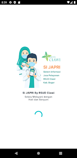 Android application SIJAPRI screenshort