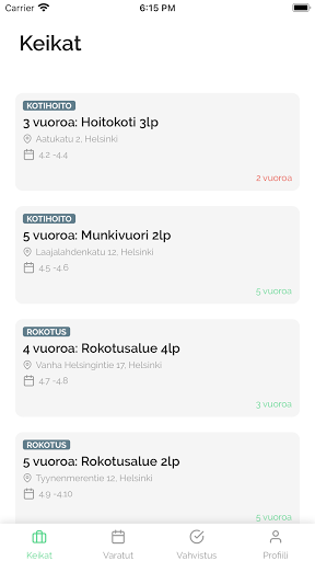 Android application Hoiwa screenshort