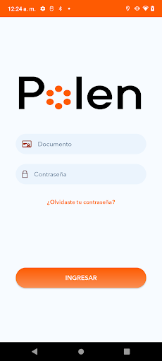 Android application Polen Asesor screenshort