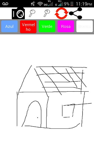 Android application Draw in the screen screenshort