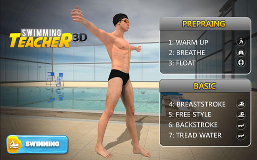 3D Pro Swimming Teacher  Learn how to swim